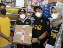 Bea Cukai Batam Berhasil Amankan 774.943 Batang Rokok Ilegal.