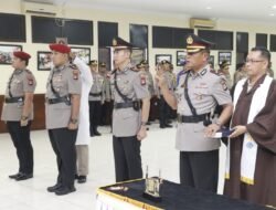 Kapolsek Batu Ampar Terima Penghargaan Polsek Terbaik Periode Maret 2024