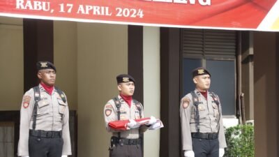 Upacara Kesadaran Nasional di Polresta Barelang