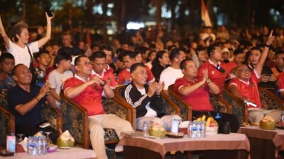 Semi Final Piala Asia U-23, Kapolda Kepri Gelar Nobar di Dataran Engku Putri