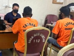 2 Orang Tersangka Kasus Pemalsuan Surat di Bintan Resmi Ditahan.