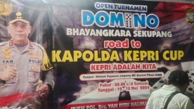 Keseruan Final Turnamen Domino Road to Kapolda Kepri Cup 2024