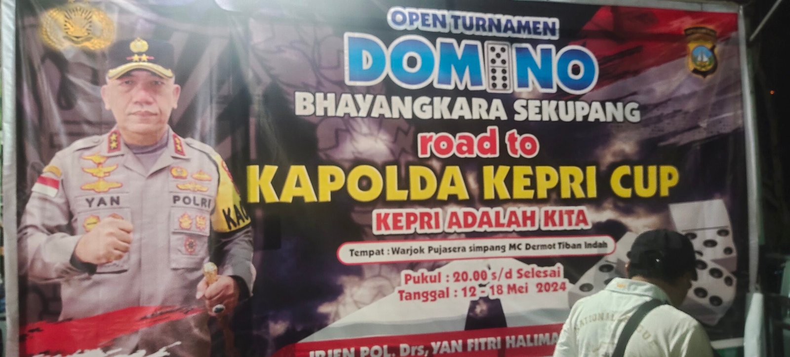 Final Turnamen domino “Sekupang” road to Kapolda Kepri Cup 2024