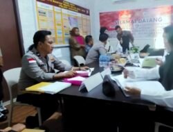 Kapolsek Sekupang Sambut Kedatangan Tim Irwasda Polda Kepri