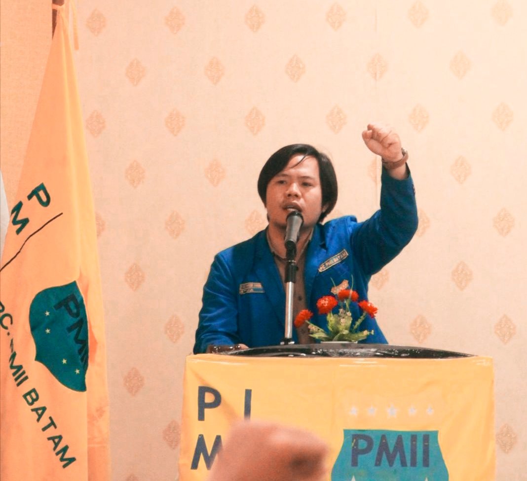 Ketua PMII Kota Batam, Dedy Wahyudi Hsb
