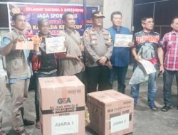Perwakilan Pers Menang Telak Kalahkan Polsek Sekupang dalam Pertandingan Eksebisi