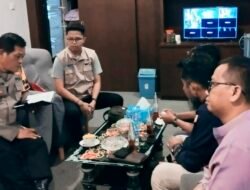 Panitia Pemilihan Kecamatan Sekupang Silaturahmi ke Polsek Sekupang