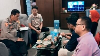 Panitia Pemilihan Kecamatan  Sekupang Silaturahmi ke Polsek Sekupang