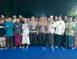 Kapolsek Sekupang Hadiri Kegiatan Manaqin Qubro di Ponpes Alhamra Sekupang