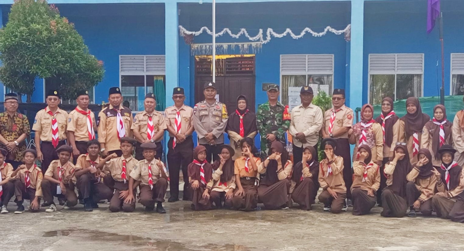 Perkemahan Sabtu-Minggu (Persami) di SDN 013 Bintan Timur