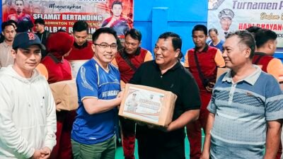 Polres Bintan Laksanakan Turnamen Badminton