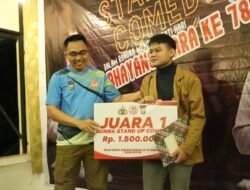 Polres Bintan gelar lomba standup comedy