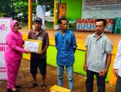 Polres Bintan Mengadakan Bakti Sosial dan Kesehatan di Kampung Tangguh Bebas Narkoba