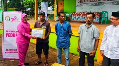 Polres Bintan Mengadakan Bakti Sosial dan Kesehatan di Kampung Tangguh Bebas Narkoba