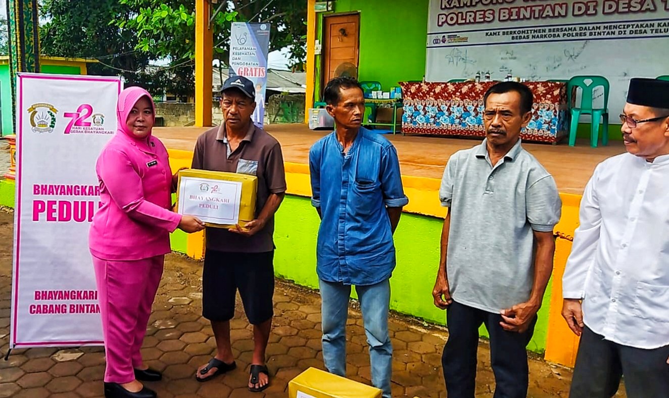 Bakti Sosial dan Kesehatan di Kampung Tangguh Bebas Narkoba