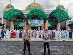 Pengaman Sholat Idul Adha 1445H/2024M di Seluruh Wilayah Kabupaten Bintan