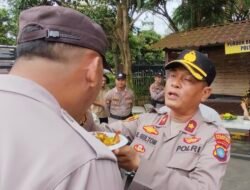 Gelar Syukuran Untuk Personil yang Naik Pangkat