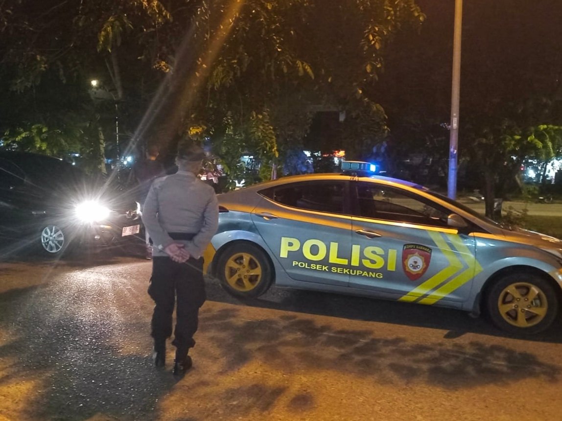 Polsek Sekupang melaksanakan operasi cipta kondisi dan pencegahan kejahatan jalanan