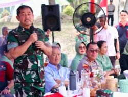 Irjen. Pol Yan Fitri Dampingi KASAD Meninjau RSKI Pulau Galang