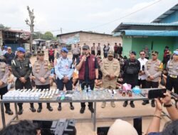 Polda Kepri Gelar Operasi Penertiban Di Kampung Aceh