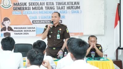 Tim JMS Kejaksaan Tinggi Kepulauan Riau Sosialisasi Anti Narkoba dan Anti Bullying Di SMAN 1 dan SMKN 1 Bintan Timur
