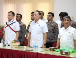 Divisi Hukum Polri Sosialisasikan Diseminasi Kajian Permasalahan HAM Dalam Proses Penyidikan Tindak Pidana di Polresta Barelang