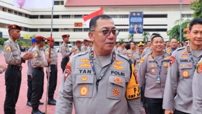 Kapolda Kepri Irjen. Pol. Drs. Yan Fitri Halimansyah, M.H., turut menghadiri Apel Kasatwil 2024