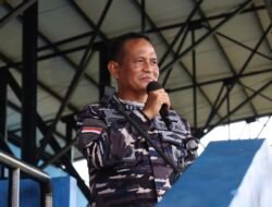 TNI AL Gelar Turnamen Sepak Bola DANLANTAMAL IV CUP di Stadion Hang Lekir Belakang Padang