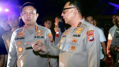 Kebakaran di Asrama Polresta Barelang, Empat Unit Rumah Hagus Terbakar