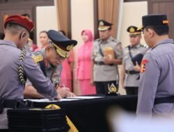 Kapolri Pimpin Sertijab Sejumlah Pejabat Polri
