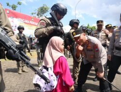 Apresiasi Loyalitas dan Dedikasi Pasukan Kompi Satbrimob Purna Tugas Operasi Amole II