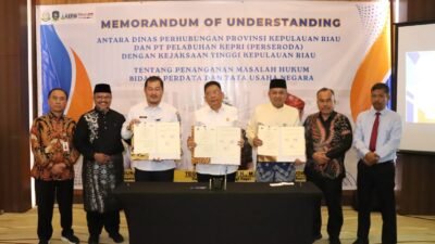Langkah Strategis Kejati Kepri, Maksimalkan Sektor Pelabuhan Lewat MoU dengan Dishub dan PT Pelabuhan Kepri