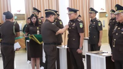 Kajati Kepri Pimpin Pelantikan Pejabat Kejati Kepri