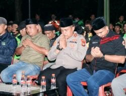 Batam Kondusif, Polresta Barelang Gelar Doa Bersama Driver Online