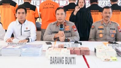 Direskrimsus Polda Kepri Tetapkan 7 Tersangka Korupsi Proyek Revitalisasi Kolam Dermaga Utara Terminal Batu Ampar