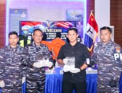 TNI AL Gagalkan Penyelundupan 1.012 Gram Sabu di Batam