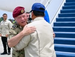 Presiden Prabowo Antar Langsung Keberangkatan Raja Abdullah II ibn Al Hussein di Halim Perdanakusuma