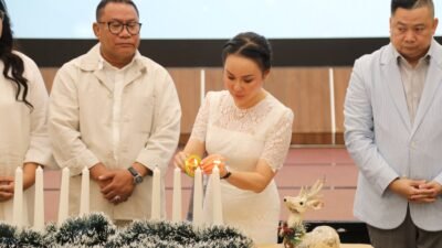 Hadiri Perayaan Natal Bersama, Amsakar Ajak Pegawai Bangun Energi Kolektif