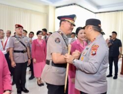Sertijab dan Pelantikan Sejumlah Pejabat Utama Polda Kepri