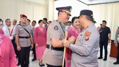 Sertijab dan Pelantikan Sejumlah Pejabat Utama Polda Kepri