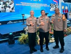 Kapolda Kepri Hadiri Peresmian dan Grounbreaking Ketahanan Pangan Oleh Presiden RI Prabowo Subianto