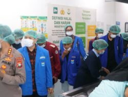 KOPRI PMII Batam Tinjau Operasional Dapur MBG Polda Kepri