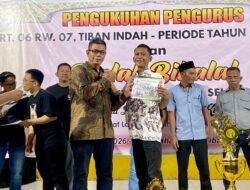 Surprise Dr.Amsakar di Halal Bihalal, Pengukuhan dan Appresiasi Warga Tiban Selaras