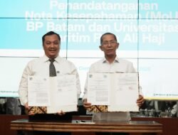 BP Batam dan UMRAH Jalin Nota Kesepahaman, Perkuat Kajian dan Inovasi Kemaritiman