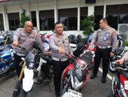 Tidak Sesuai Spesifikasi Teknis, Knalpot Brong Ditindak Tegas